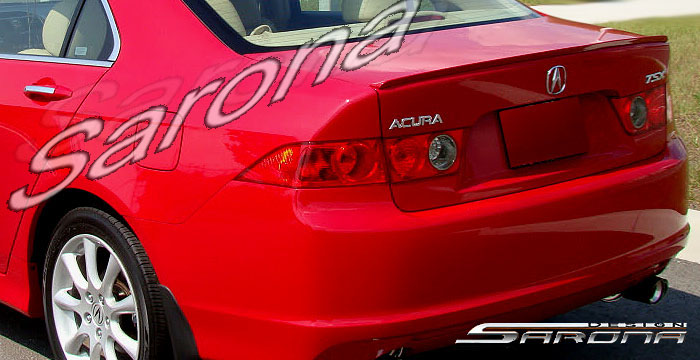 Custom Acura Tsx Trunk Wing Sedan 2004 2008 139 00